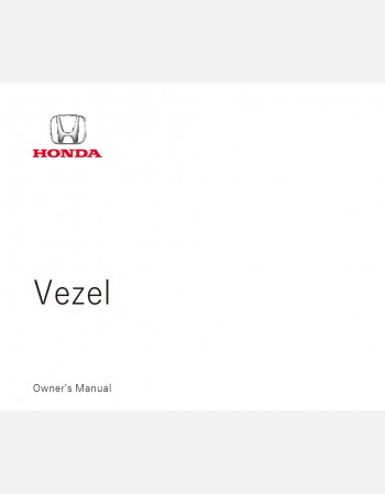 honda vezel 2019 owners manual in english